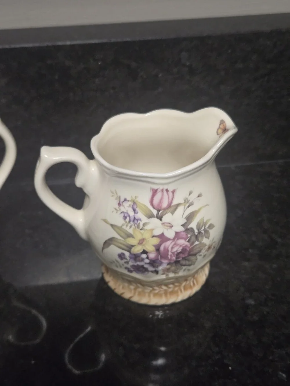 Vintage Cracker & Barrel Teapot Set Creamer and Sugar Bowl